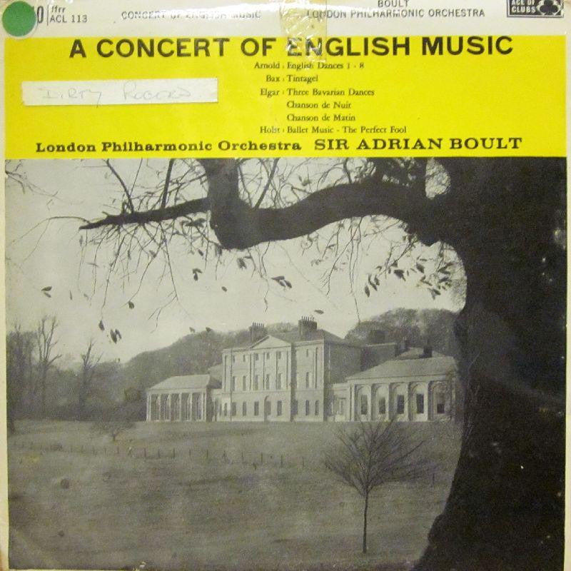 The London Philharmonic Orchestra-A Concert Of English Music-Decca-Vinyl LP
