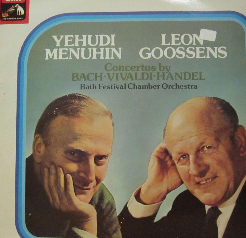 Menuhin-Concertos By Bach, Vivaldi & Handel-HMV-Vinyl LP