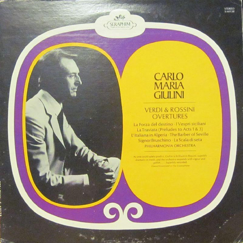 Verdi & Rossini-Overtures-Seraphim-Vinyl LP