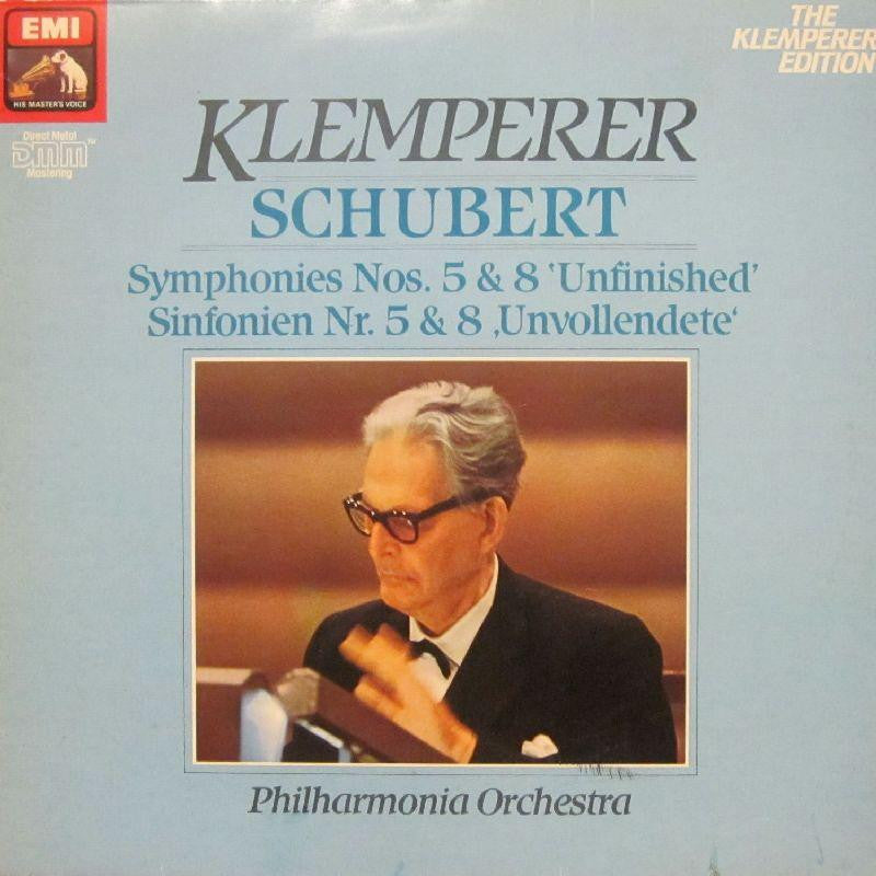 Schubert-Symphonies No's 5 & 8-HMV-Vinyl LP