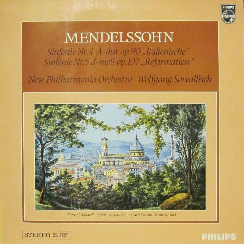 Mendelssohn-Sinfonie Nr.4-Philips-Vinyl LP