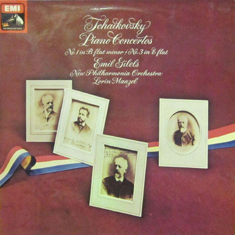 Tchaikovsky-Piano Concertos-HMV-Vinyl LP