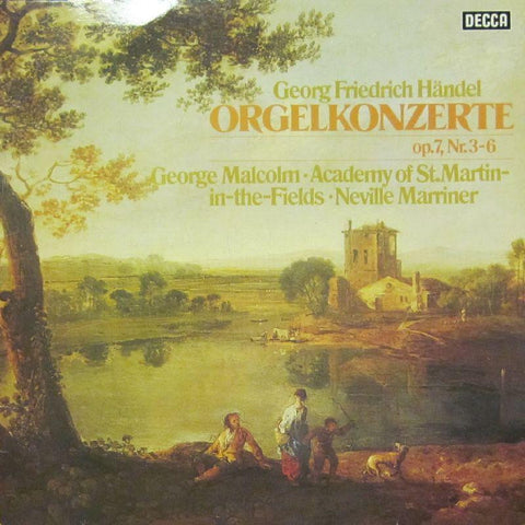 Handel-Orgelkonzerte Nr. 3-6-Decca-Vinyl LP