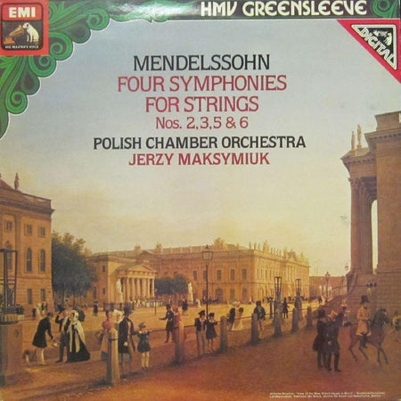Mendelssohn-Four Symphonies For Strings-HMV-Vinyl LP