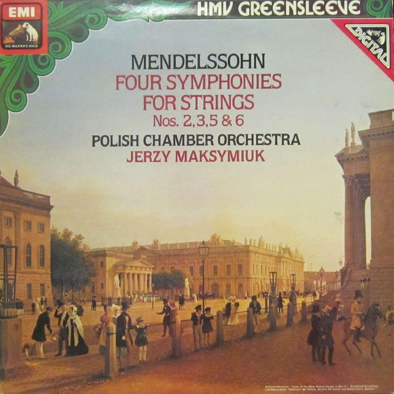Mendelssohn-Four Symphonies For Strings-HMV-Vinyl LP
