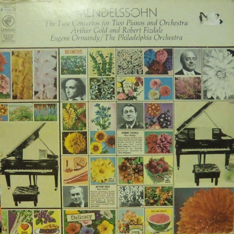 Mendelssohn-The Two Concertos For Piano And Orchestra-Odyssey-Vinyl LP
