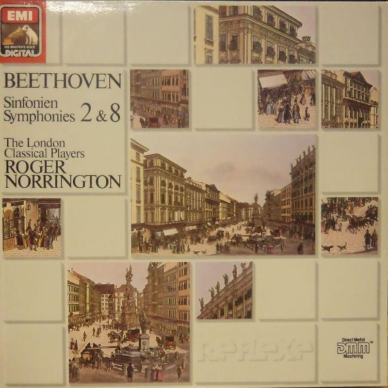 Beethoven-Symphonies 2 & 8-HMV-Vinyl LP Gatefold