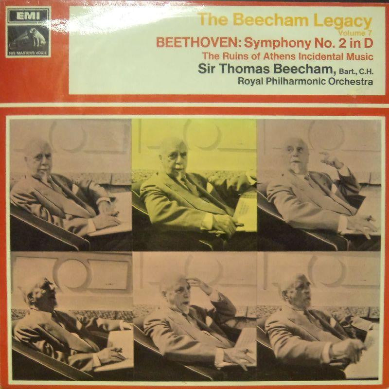 Beethoven-Symphony No.2-HMV-Vinyl LP