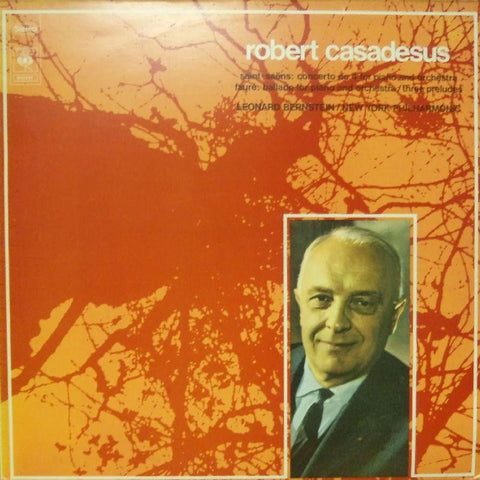 Saint-Saens-Concerto No.4 For Piano And Orchestra-CBS-Vinyl LP