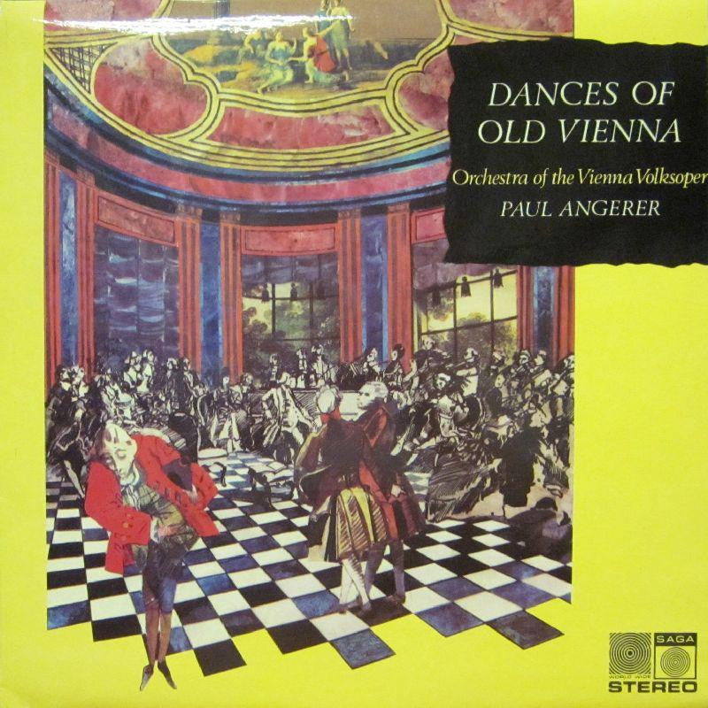 Strauss-Dances Of Old Vienna-Saga-Vinyl LP