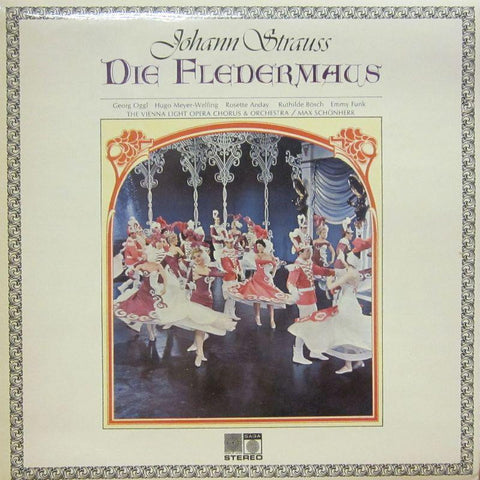 Strauss-Die Fledermaus-Saga-Vinyl LP
