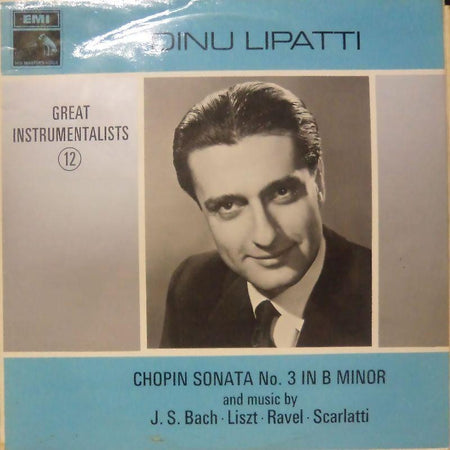 Chopin-Sonata No.3-HMV-Vinyl LP