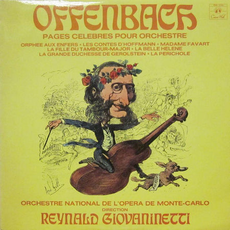 Offenbach-Pages Celebres Pour Orchestre-Concert Hall-Vinyl LP