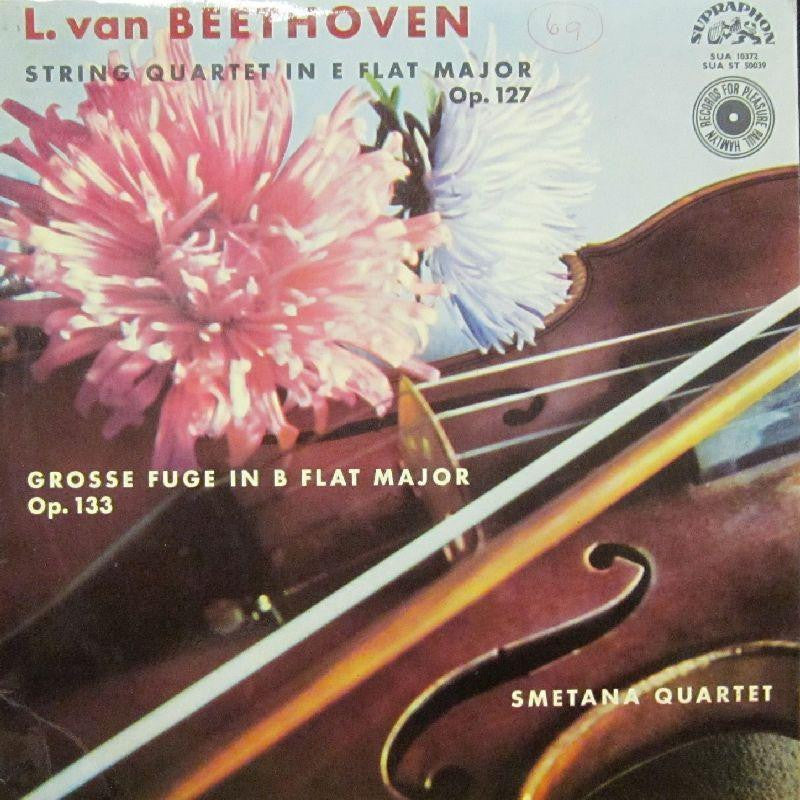 Beethoven-String Quartet In E Flat-Supraphon-Vinyl LP