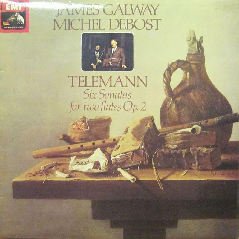 Telemann-Six Sonatas-HMV-Vinyl LP