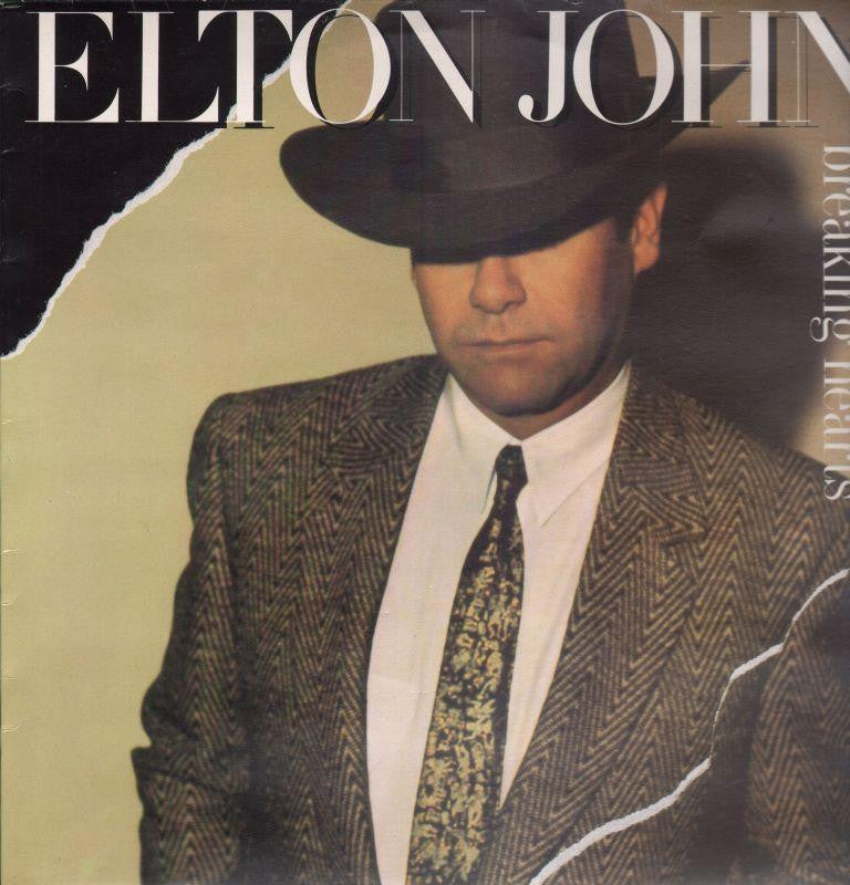 Elton John-Breaking Hearts-Rocket Record Company-Vinyl LP