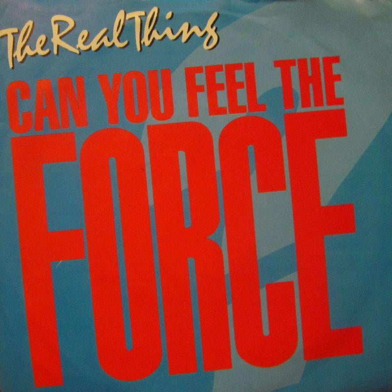 The Real Thing-Can You Feel The Force-PRT-7" Vinyl P/S