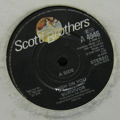 Survivor-High On You-Scotti .-7" Vinyl