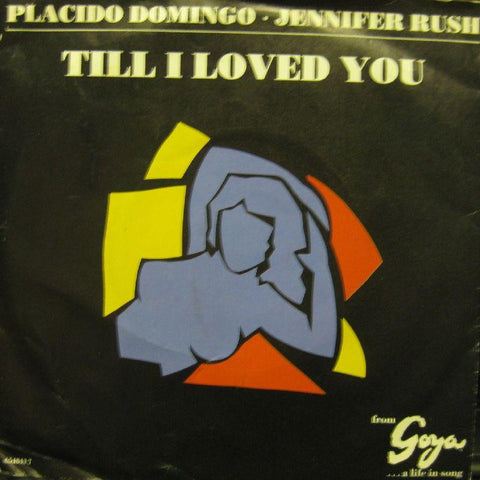 Placido Domingo-Till I Loved You-CBS-7" Vinyl P/S