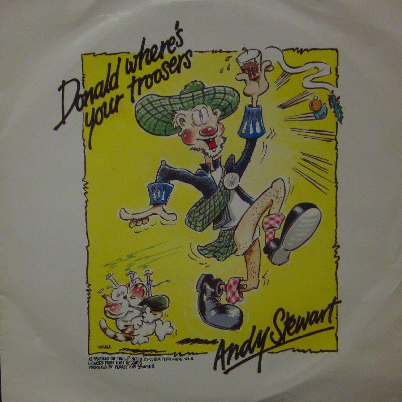 Andy Stewart-Donald Where's Your Troosers-EMI-7" Vinyl P/S