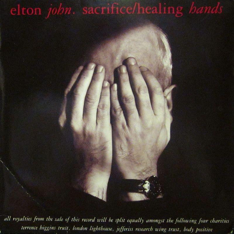 Elton John-Sacrifice-7" Vinyl P/S