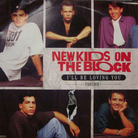 New Kids On The Block-I'll Be Loving You-7" Vinyl P/S