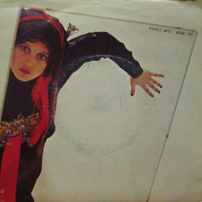 Lene Lovich-Say When-7" Vinyl P/S