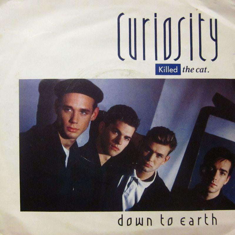 Curiosity Killed The Cat-Down To Earth-7" Vinyl P/S