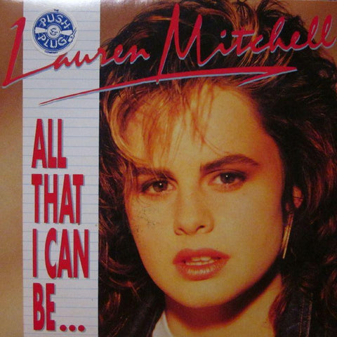 Lauren Mitchell-All That I Can Be-Trax Music-7" Vinyl P/S