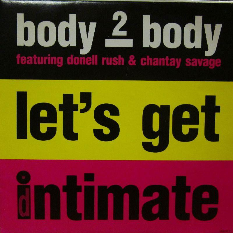 Body 2 Body-Let's Get Intimate-Sony-7" Vinyl P/S