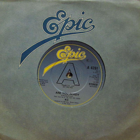 KC-Are You Ready-Epic-7" Vinyl