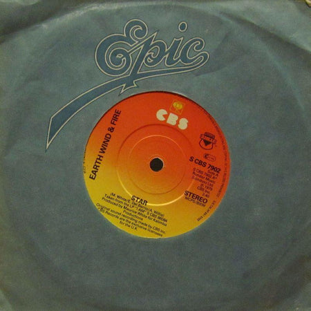 Earth Wind & Fire-Star-CBS-7" Vinyl