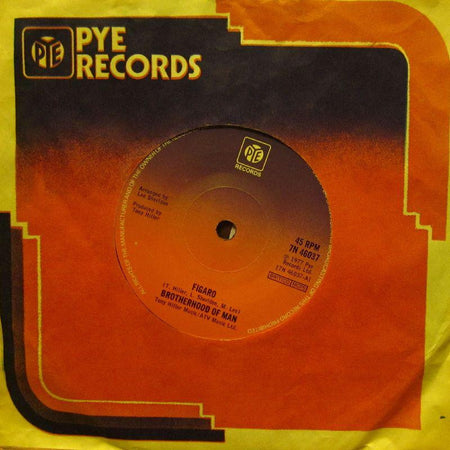 Brotherhood of Man-Figaro-Pye-7" Vinyl