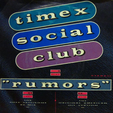 Timex Social Club-Rumors-Cool Tempo-7" Vinyl P/S