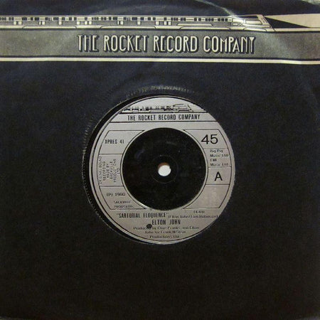 Elton John-Sartorial Eloquence-Rocket Record Company-7" Vinyl