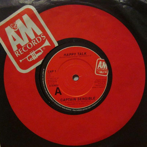 Captain Sensible-Happy Talk-A & M-7" Vinyl