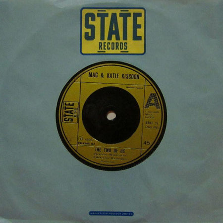 Mac & Katie Kissoon-The Two Of Us-State-7" Vinyl