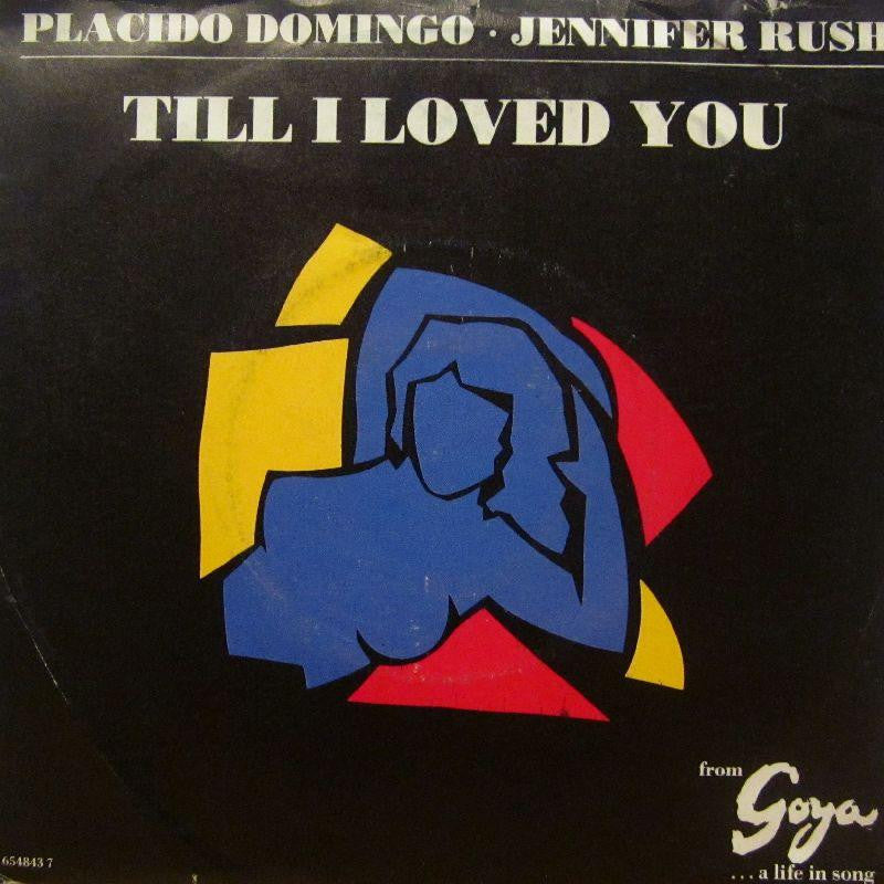 Placido Domingo-Till I Loved You-CBS-7" Vinyl P/S