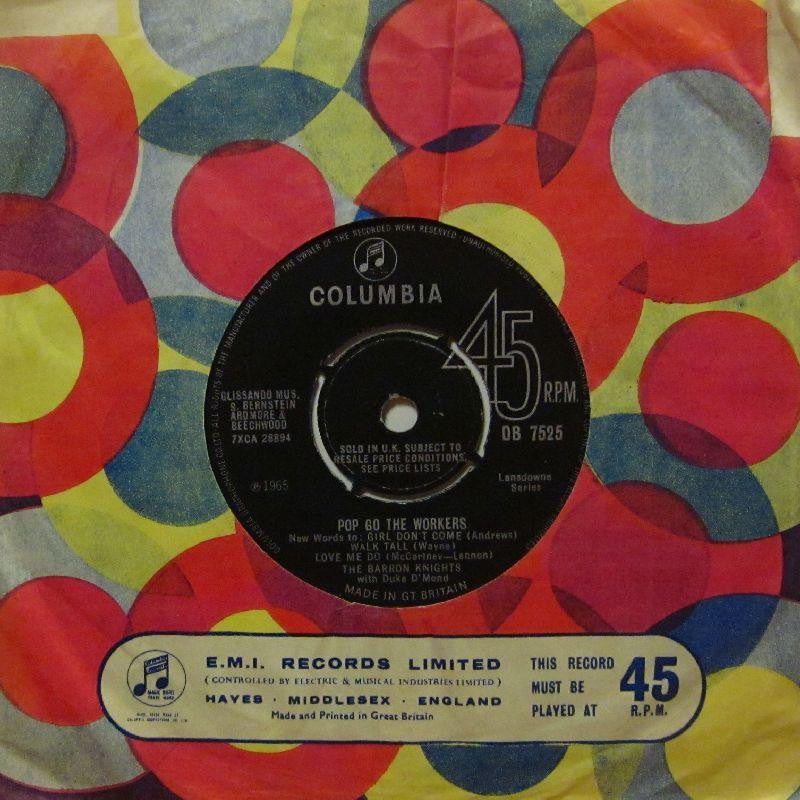 The Barron Knights-Pop Go The Workers-Columbia-7" Vinyl