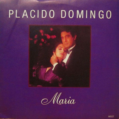 Placido Domingo-Maria-CBS-7" Vinyl P/S