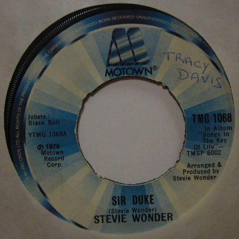 Stevie Wonder-Sir Duke-Motown-7" Vinyl
