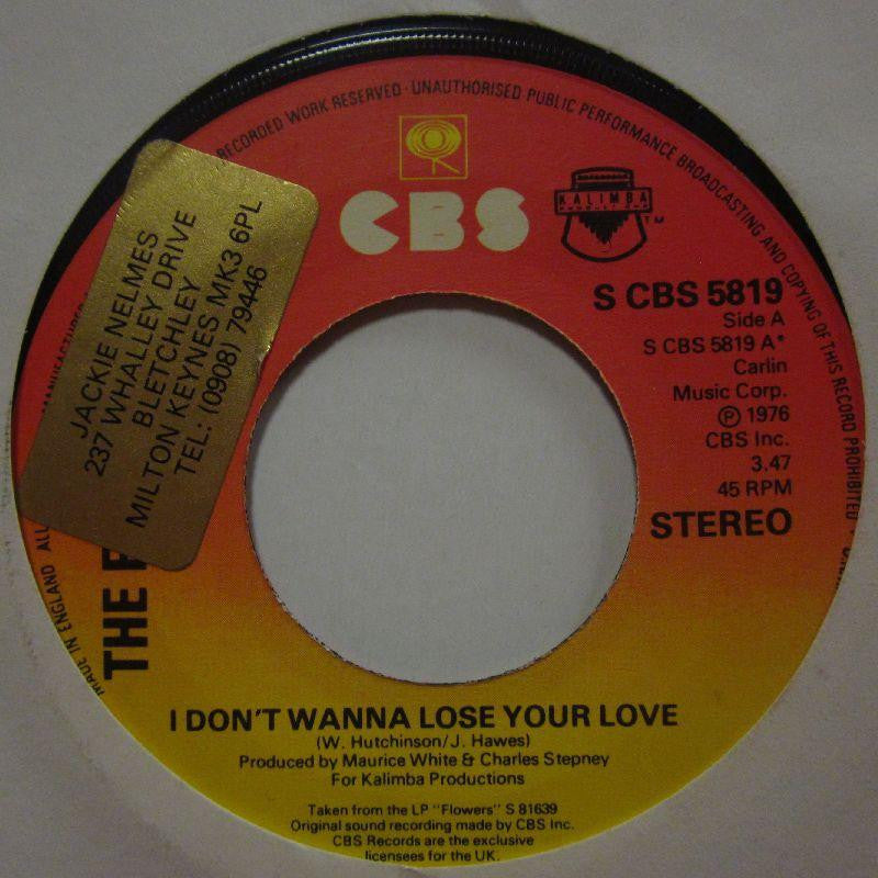 The Emotions-I Don't Wanna Lose You Love-CBS-7" Vinyl