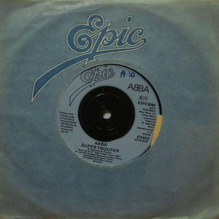 Abba-Super Trouper-Epic-7" Vinyl