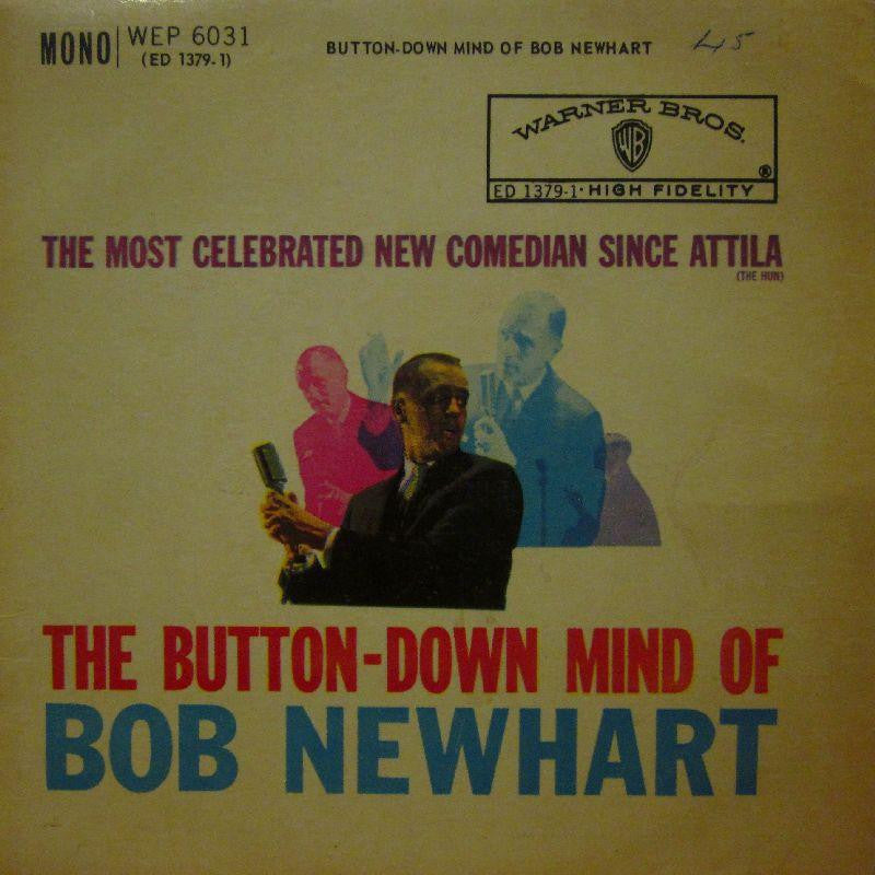 Bob Newhart-The Button Down Mind Of-Warner-7" Vinyl P/S