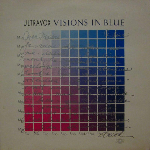 Ultravox-Visions In Blue-Chrysalis-7" Vinyl P/S