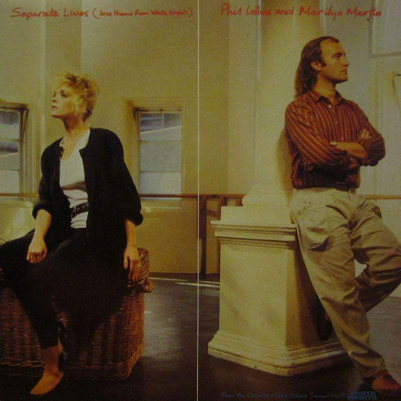 Phil Collins & Marilyn Martin-Separate Lives-Virgin-7" Vinyl P/S