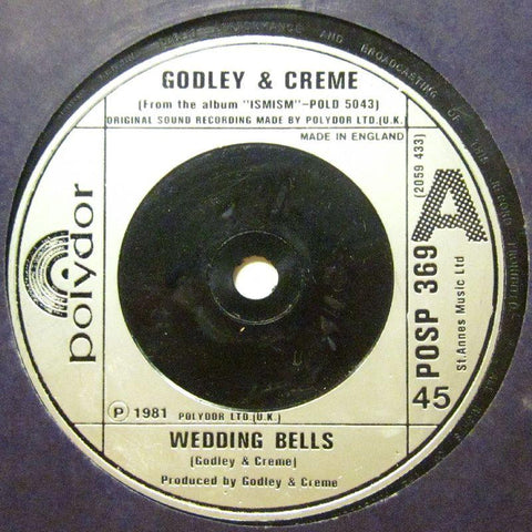 Godley & Creme-Wedding Bells-Polydor-7" Vinyl