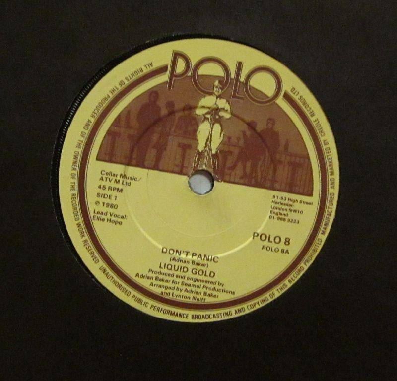 Liquid Gold-Don't Panic-Polo-7" Vinyl P/S
