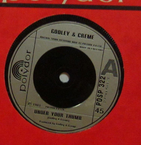 Godley & Creme-Under Your Thumb-Polydor-7" Vinyl