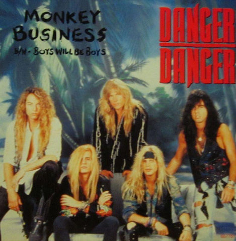 Danger Danger-Monkey Business-Epic-7" Vinyl P/S
